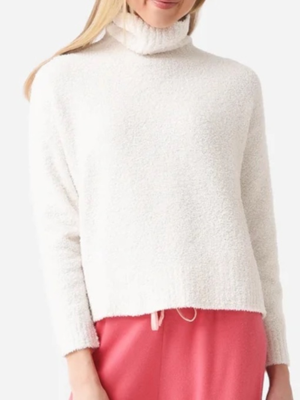 UGG Ylonda Turtleneck Sweater Winter White Size Large
